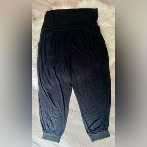 AERIE | Fold-Over Ultra Soft Lounge Pajama Jogger Pants with POCKETS! (XXL)